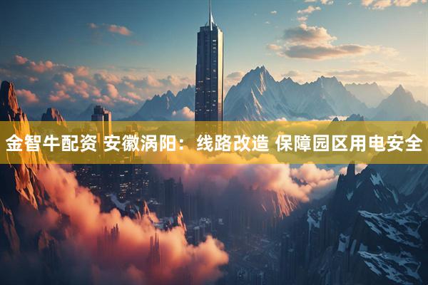 金智牛配资 安徽涡阳：线路改造 保障园区用电安全