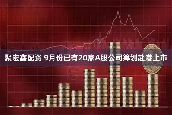 聚宏鑫配资 9月份已有20家A股公司筹划赴港上市